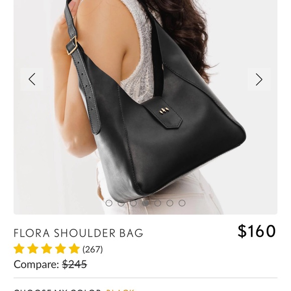 Portland Leather Shoulder Bag - Picture 6 of 6